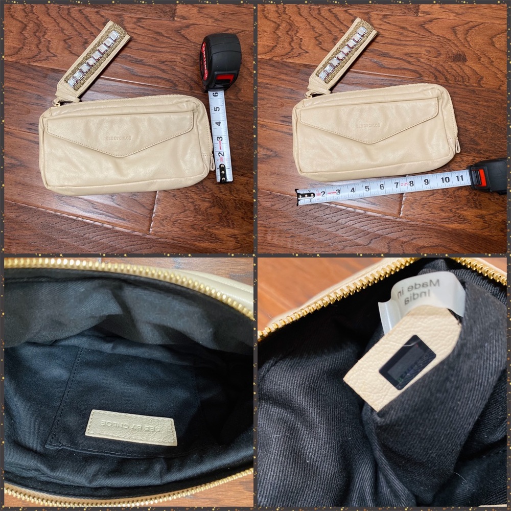 See By Chloe Leonie Embellished Leather Clutch. - Picture 7 of 8